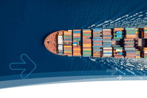 Ship in the ocean - BID for the Americas - Inter American Development Bank - IDB
