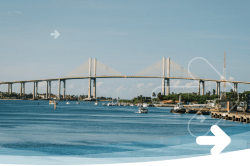Bridge in South American city - South Connection - Inter American Development Bank - IDB