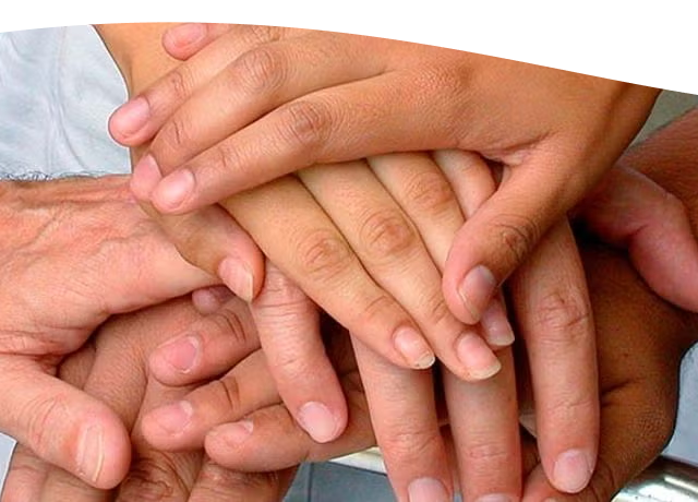 Hands holding together - About IDB - Inter American Development Bank - IDB