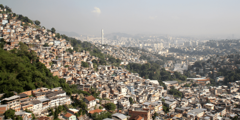 Houses over mountain - Inter American Development Bank - Urban Development
