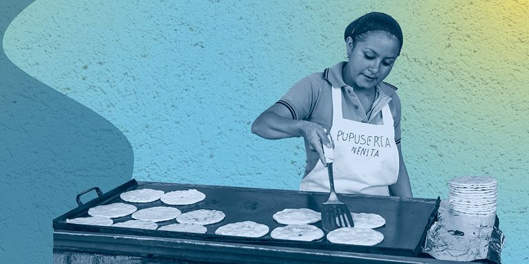A griddle with tortillas on top - Inclusion - Inter-American Development Bank - IDB