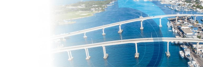 View of bridges over the water - Trade - Inter American Development Bank - IDB