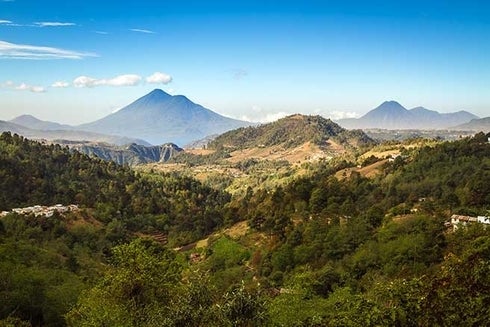 Landscape with trees and mountains. Natural resources - Inter-American Development Bank - IDB