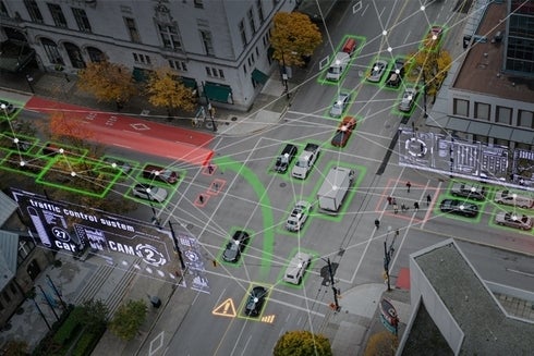 Artifical Intelligence in Transport mapping roads