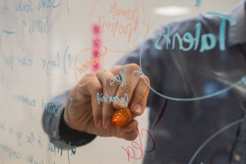 Writing on board Innovation