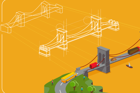 Infrastrcuture illustration - BIDAcademy - Inter American Development Bank - IDB