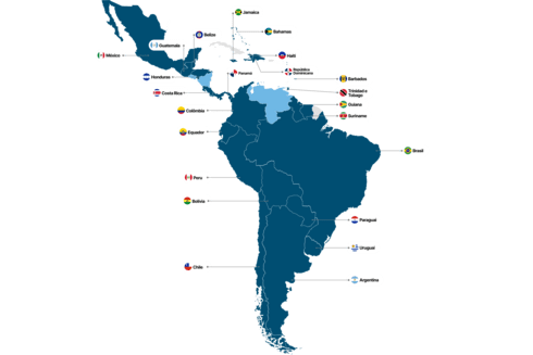 Alliance Map - Alliance - Inter American Development Bank - IDB