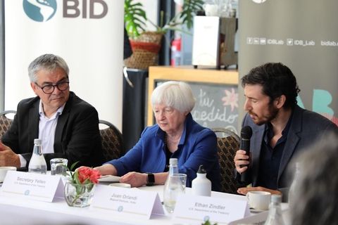 Sec Yellen visit IDBG projects in Chile 4